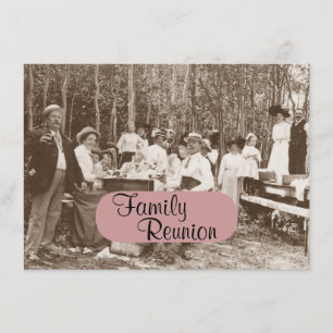 Invitation à la réunion de la fête de pique-nique 