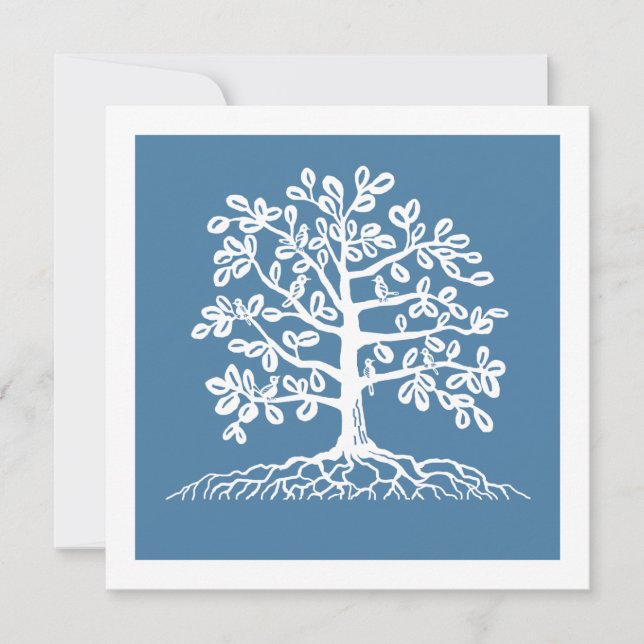 Invitation à la réunion de l'arbre de famille (Devant)