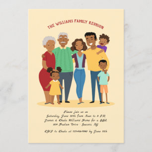 Invitation à la réunion familiale