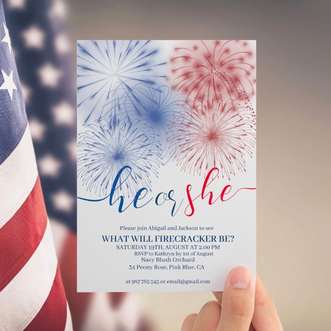Invitation à la révélation 4 juillet genre (Créateur téléchargé)