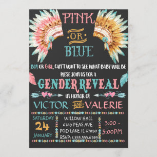 Invitation à la révélation du genre dans la tribu 