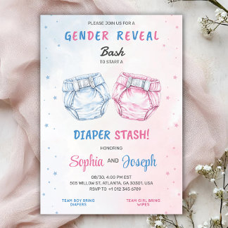 Invitation à la révélation du sexe avec "Fête" et 