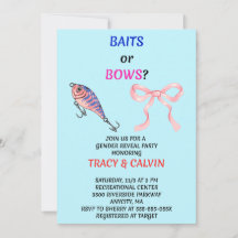Invitation à la révélation du sexe Baits or Bows