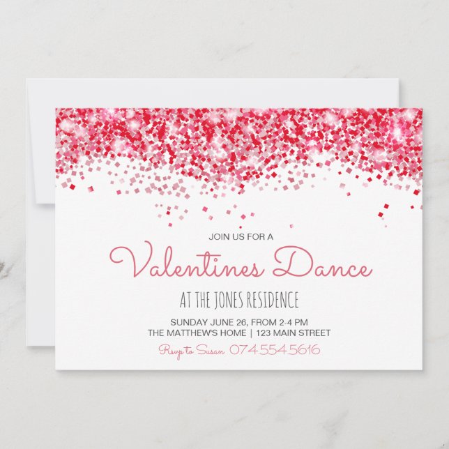 Invitation à la Saint Valentin, danse de la Saint  (Devant)