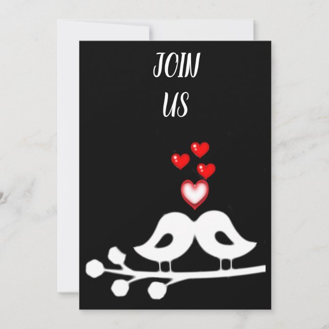 INVITATION À LA ***SAINT-VALENTIN*** FÊTE (Devant)