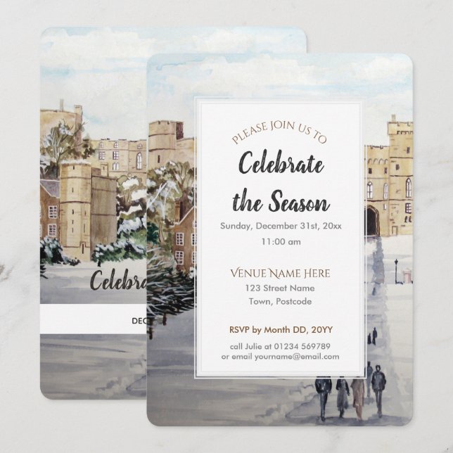Invitation à la saison des festivals du château de (Devant / Derrière)