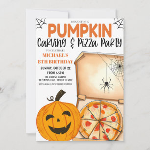 Invitation à la sculpture et à la pizza citrouille
