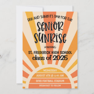 Invitation à la semaine des seniors de Senior Sunr