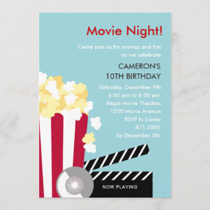Invitation à la soirée cinéma