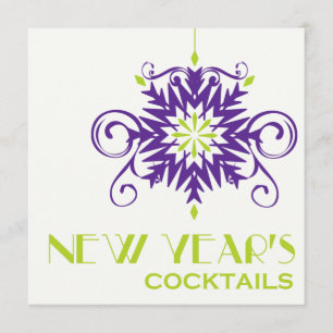 Invitation à la soirée Cocktail du Nouvel An