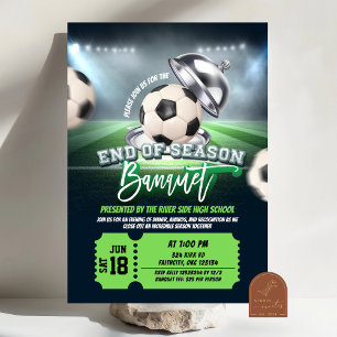 Invitation à la soirée de banquet de fin de saison