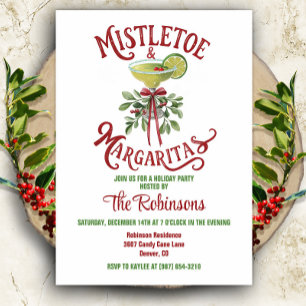 Invitation à la soirée de cocktail des Fêtes de No