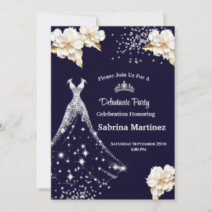 Invitation à la soirée de débutante