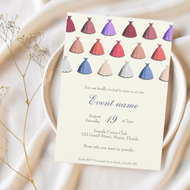 Invitation à la soirée de gala annuelle tenue de c (Créateur téléchargé)
