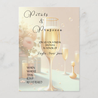 Invitation à la soirée de mariage 