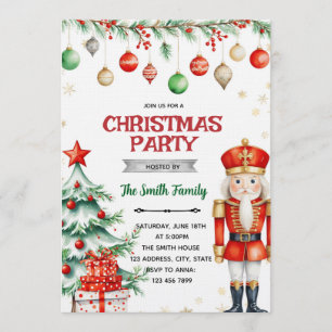 Invitation à la soirée de Noël Casse-Noisette