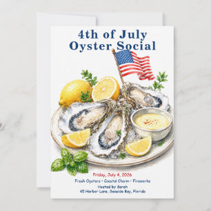 Invitation à la Soirée d'Huîtres du 14 Juillet Côt