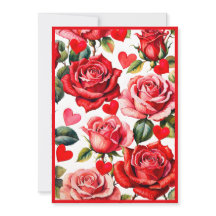 Invitation à la soirée Galentine's de Roses & Hear