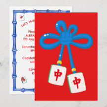 Invitation à la soirée Mahjong et rencontres
