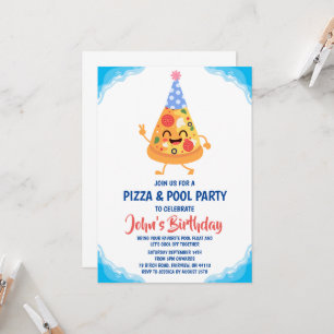 invitation à la soirée pizza pool