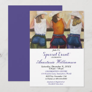 INVITATION À LA SOIRÉE YAHOO WESTERN PARTY