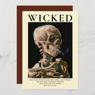 Invitation à la tête d'un Skeleton Fine Art Hallow