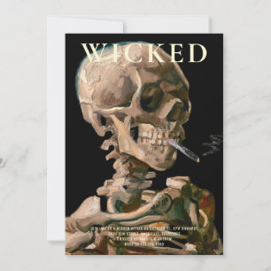 Invitation à la tête d'un Skeleton Fine Art Hallow