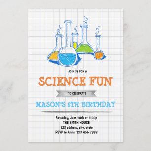 Invitation à l'anniversaire d'anniversaire de scie