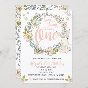 Invitation à l'anniversaire de Bunny