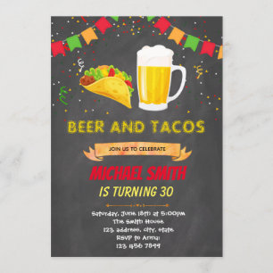 Invitation à l'anniversaire de la bière Ttacboard 