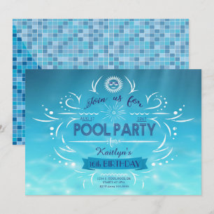 Invitation à l'anniversaire de la fête de la pisci