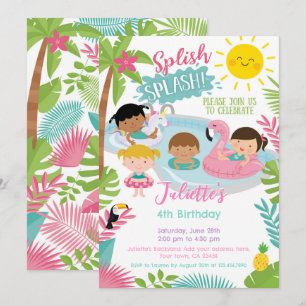 Invitation à l'anniversaire de la fête de la pisci