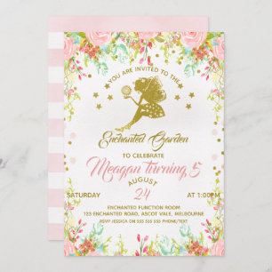 Invitation à l'anniversaire de la fête des fleurs