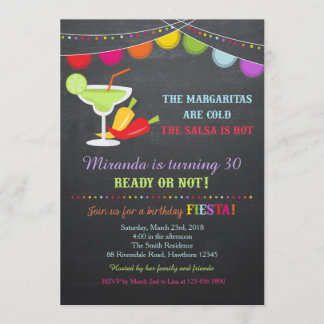 Invitation à l'anniversaire de la fête / Invitatio