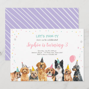 Invitation à l'anniversaire de la marionnette Fête