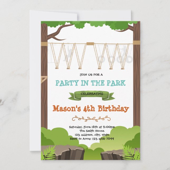 Invitation à l'anniversaire de l'activité de la ma (Devant)
