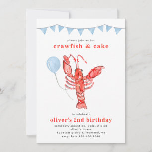 Invitation à l'anniversaire de l'écrevisse   Crawf