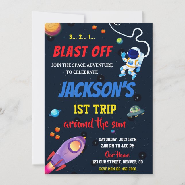 Invitation à l'anniversaire de l'espace Dernier en (Devant)
