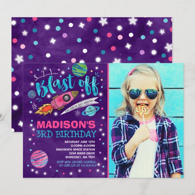 Invitation à l'anniversaire de l'espace Partie spa (Devant / Derrière)