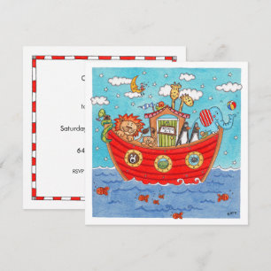 Invitation à l'anniversaire de Noé