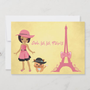 Invitation à l'anniversaire de Paris
