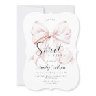 Invitation à l'anniversaire de Sweet sixteen de Bo