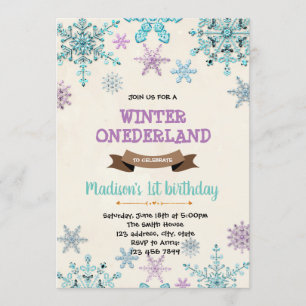 Invitation à l'anniversaire des Pays-Bas d'hiver g