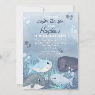 Invitation à l'anniversaire d'Ocean