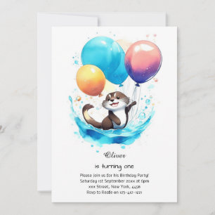 Invitation à l'anniversaire d'Otter
