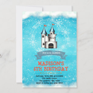 Invitation à l'anniversaire du château d'hiver