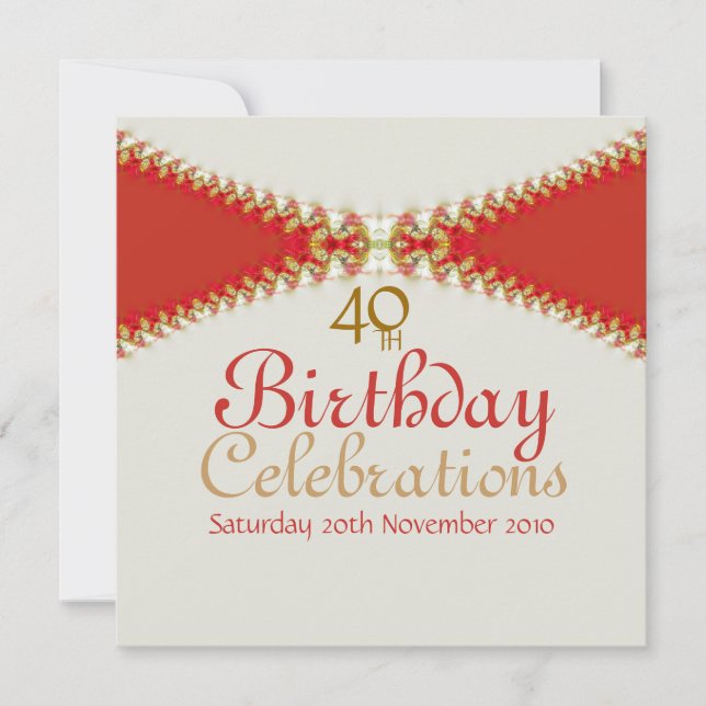 Invitation à l'anniversaire du Grand Âge (Devant)