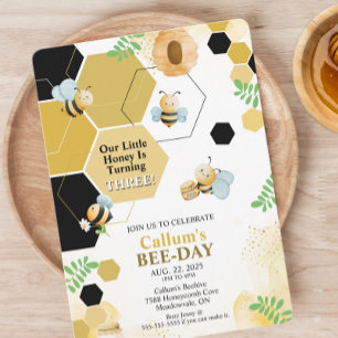 Invitation à l'anniversaire du jour de l'abeille