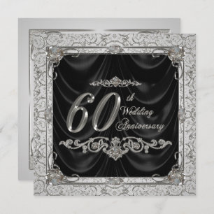 Invitation à l'anniversaire du Mariage de diamant