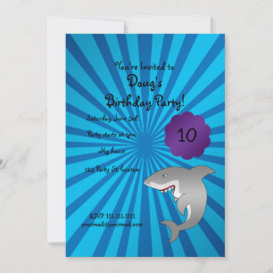 Invitation à l'anniversaire du requin